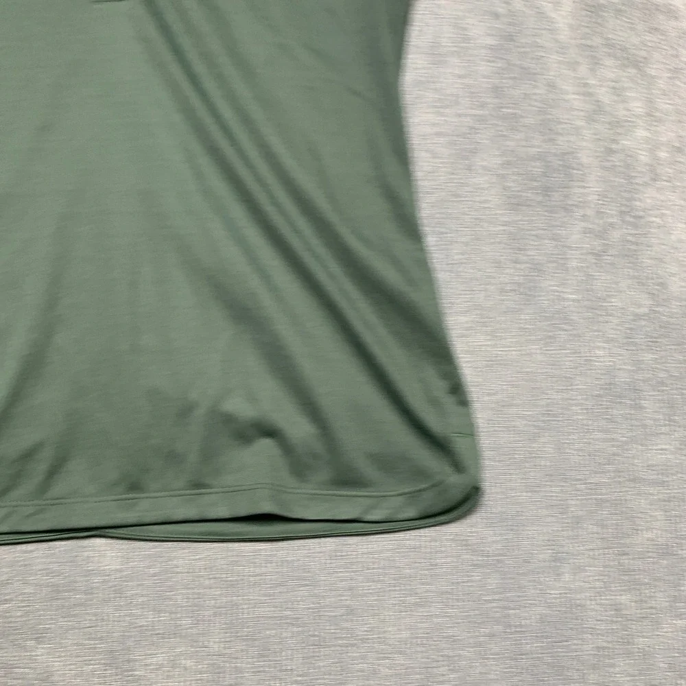 Nike Golf Tour Performance Dri Fit Polo Shirt Womens Medium Green Short Sleeve - Picture 3 of 13